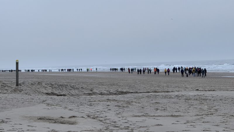 Egmond halve wandel marathon zuid